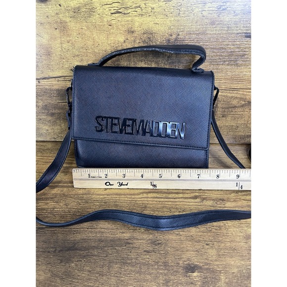 Steve Madden Purse Bevelyn Convertable Crossbody Bag Tan - Picture 10 of 10